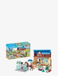 PLAYMOBIL Horses of Waterfall Riding Therapy and Veterinary Practice - 71352 - Playmobil Horses of Waterfall