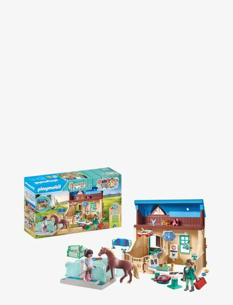 PLAYMOBIL Horses of Waterfall Riding Therapy and Veterinary Practice - 71352 - Playmobil Horses of Waterfall