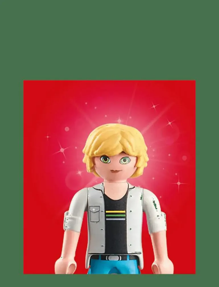 PLAYMOBIL Miraculous: Adrien & Cat Noir - 71337 - Playmobil Figures