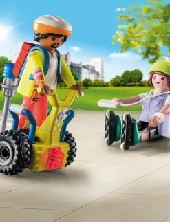 PLAYMOBIL Starter Pack Räddning med Balance-Racer - 71257 - Playmobil City Life