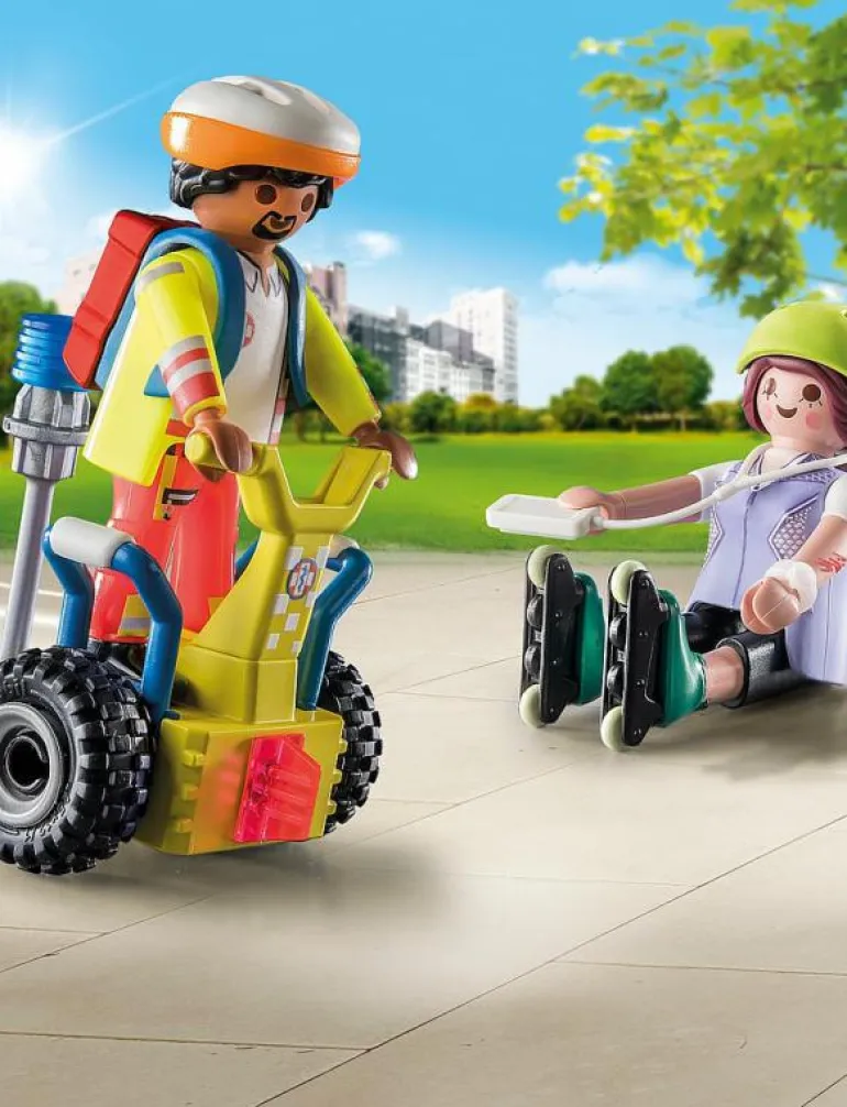 PLAYMOBIL Starter Pack Räddning med Balance-Racer - 71257 - Playmobil City Life