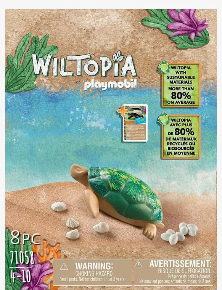 PLAYMOBIL Wiltopia Jättesköldpadda - 71058 - Playmobil Wiltopia