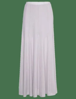 Pleated Midi Mesh Skirt - Maxikjolar