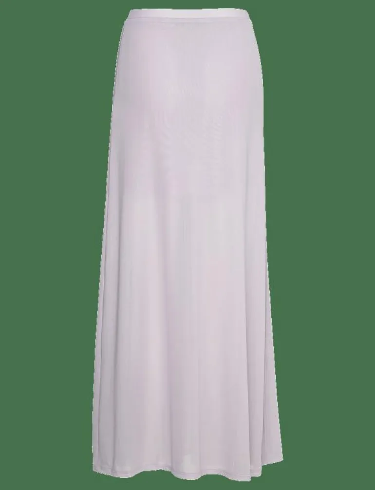 Pleated Midi Mesh Skirt - Maxikjolar