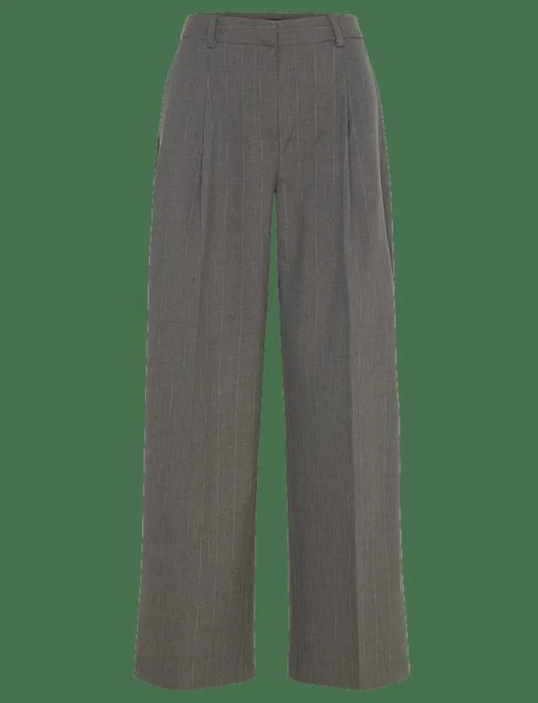 Pleated wide leg trousers - Vida byxor