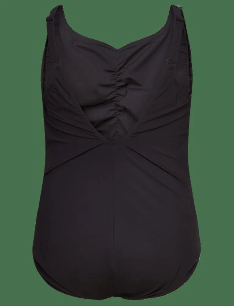 Plus Size Solid Aquanite Swimsuit - Baddräkter