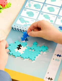 Plus-Plus Activity Pad – Ocean - Byggklossar