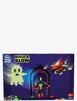 Plus-Plus Build and Glow - Glow in the Dark / 360 pcs - Byggsats