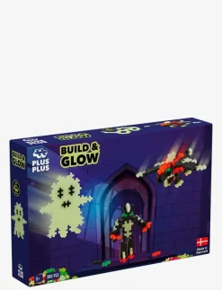 Plus-Plus Build and Glow - Glow in the Dark / 360 pcs - Byggsats