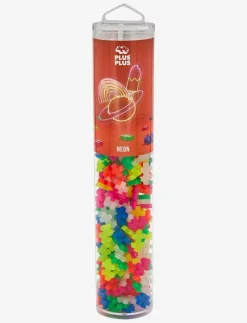 Plus-Plus Neon mix / 240 pcs / Tube - Byggsats