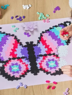Plus-Plus Puzzle By Number Butterfly 800pcs - Byggsats