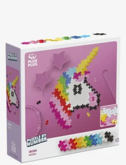 Plus-Plus Puzzle By Number Unicorn 250pcs - Byggsats