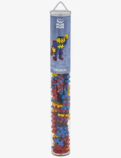 Plus-Plus Superhero / 100 pcs Tube - Byggsats