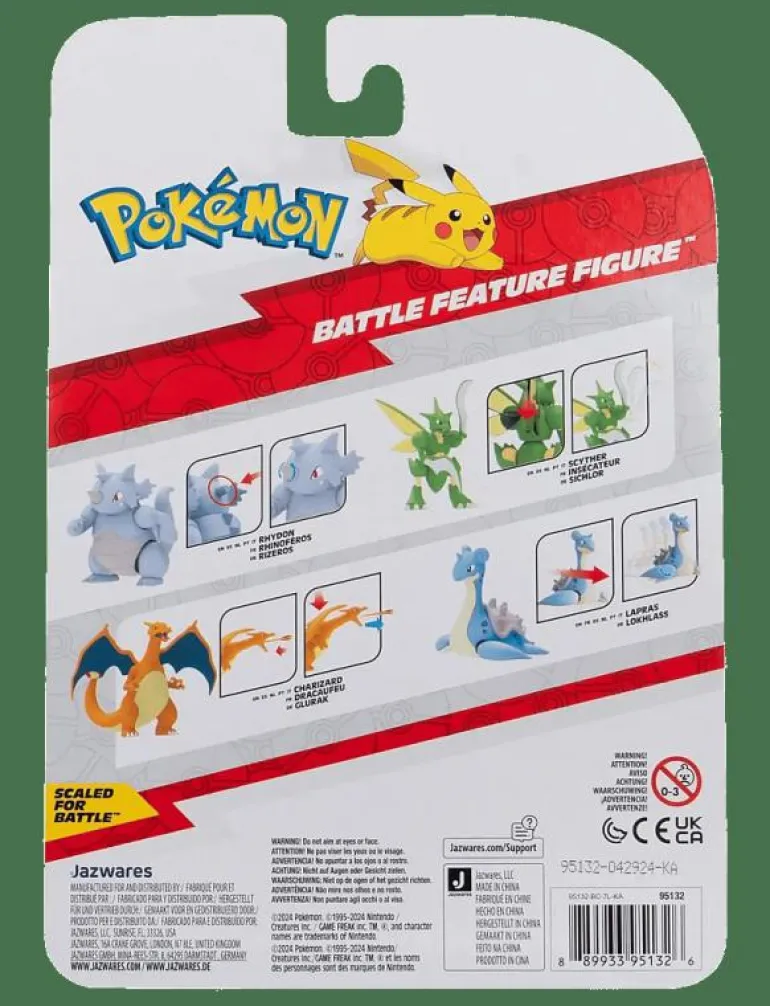 POKEMON BATTLE FEATURE FIGURE CHARIZARD - Actionfigur