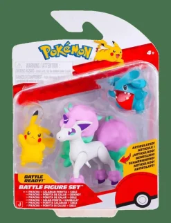 POKEMON BATTLE FIGURE 3 PK PIKACHU/GIBLE/PONYTA - Lekset