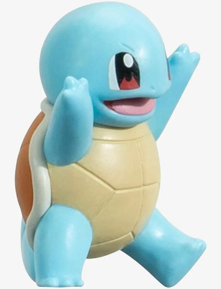 POKEMON CLIP N GO SQUIRTLE WITH POKE BALL - Lekset