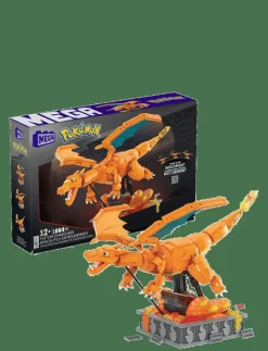 Pokémon Charizard Building Kit with Motion (1664 Pieces) for Collectors - Byggsats
