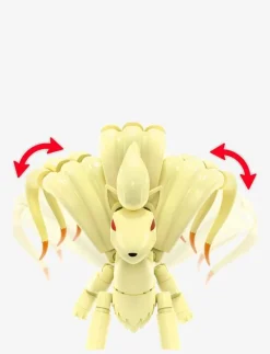 Pokémon Vulpix Evolution Set (145 Pieces) with 2 Poseable Action Figures for Kids - Byggsats