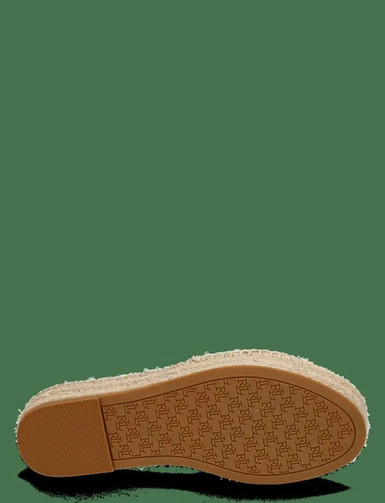 Polly Cross-Dyed Canvas Espadrille - Platta espadriller