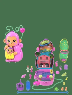 Polly Pocket Momma Monkey and Baby - Lekset