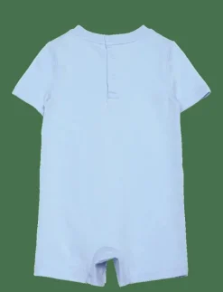 Polo Bear Cotton Jersey Shortall - Kortärmad bodysuit