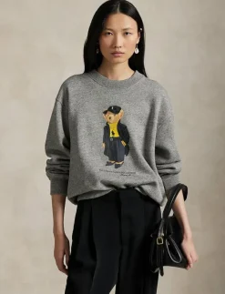Polo Bear Fleece Crewneck - Sweatshirts