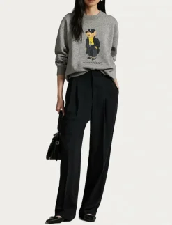 Polo Bear Fleece Crewneck - Sweatshirts
