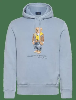 Polo Bear Garment-Dyed Fleece Hoodie - Hoodies