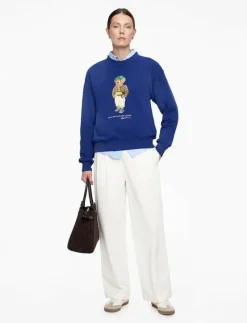 Polo Bear Lightweight Fleece Crewneck - Sweatshirts