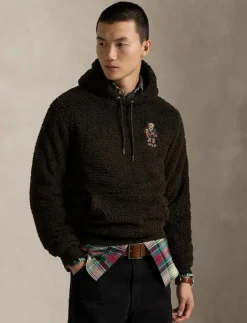 Polo Bear Pile Fleece Hoodie - Sweatshirts