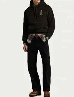 Polo Bear Pile Fleece Hoodie - Sweatshirts