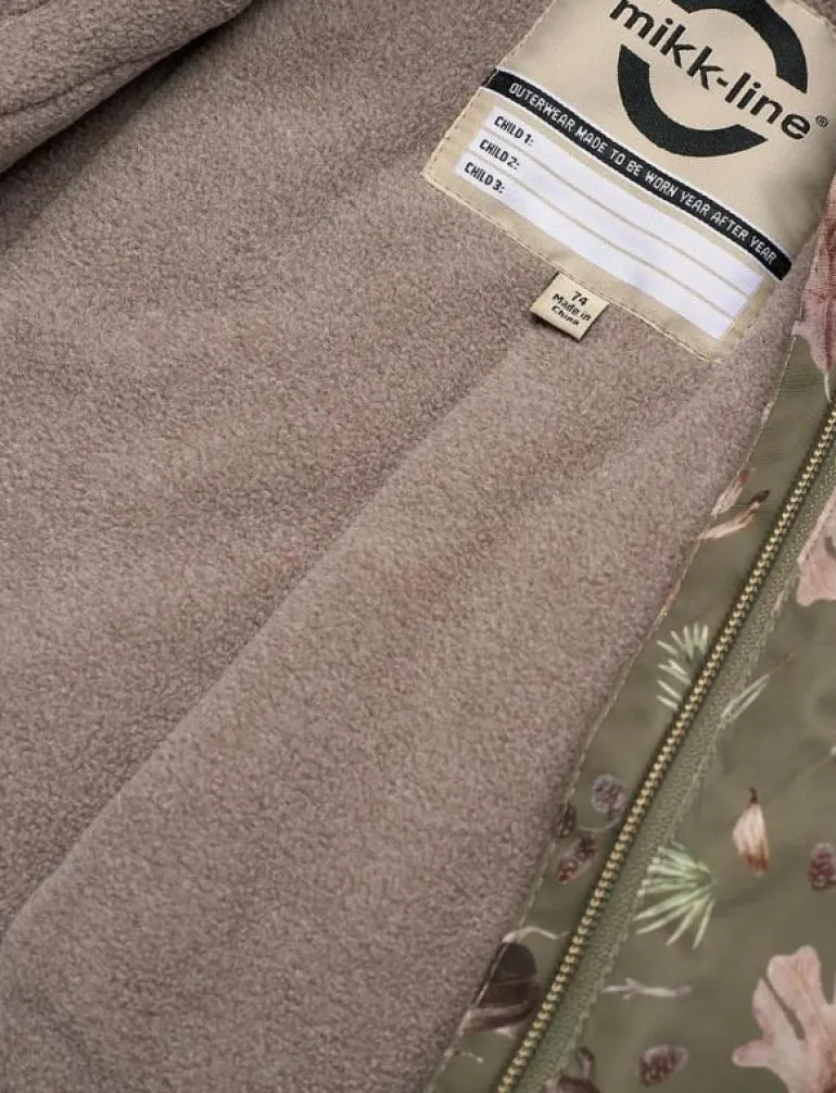 Polyester Baby Jacket - Aop - Vinterjacka