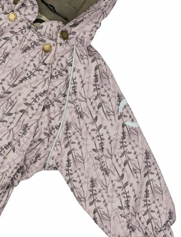 Polyester Baby Suit - Aop Floral - Overaller