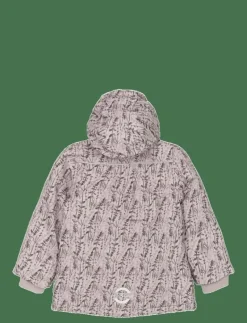 Polyester Jacket - Aop Floral - Vinterjacka