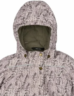 Polyester Jacket - Aop Floral - Vinterjacka