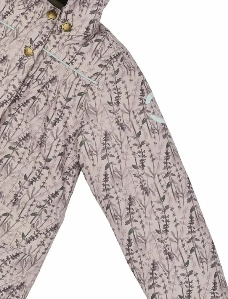 Polyester Jacket - Aop Floral - Vinterjacka