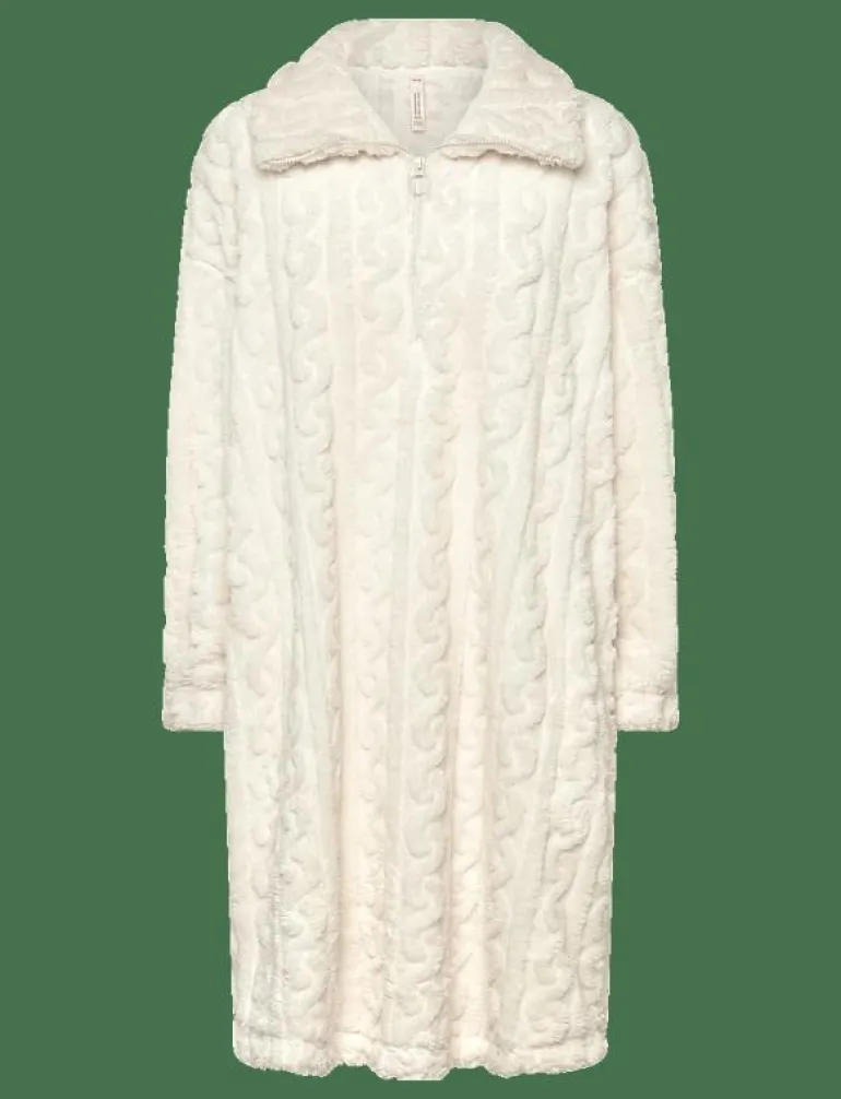 Poncho Cable Fleece - Morgonrock