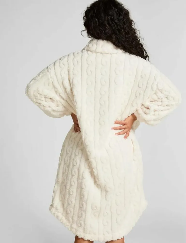 Poncho Cable Fleece - Morgonrock