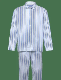POPLIN L/S BUTTON DOWN SET - Pyjamas