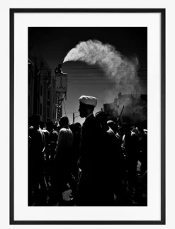 Poster Monochrome Middle Eastern Market - Fotokonst