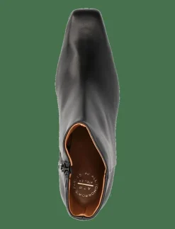 Praia Black Nappa - Ankelboots med klack