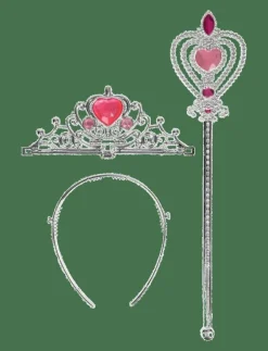 PRINCESS SET WAND TIARA - Maskeradtillbehör