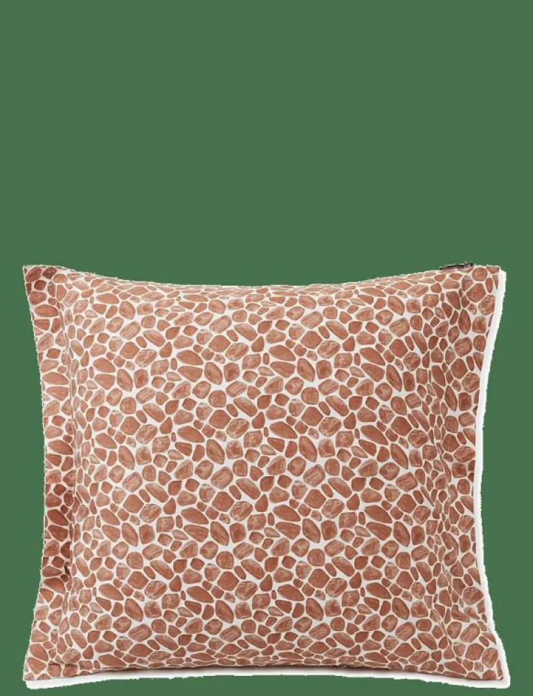 Printed Giraffe Organic Cotton Sateen Pillowcase - Örngott