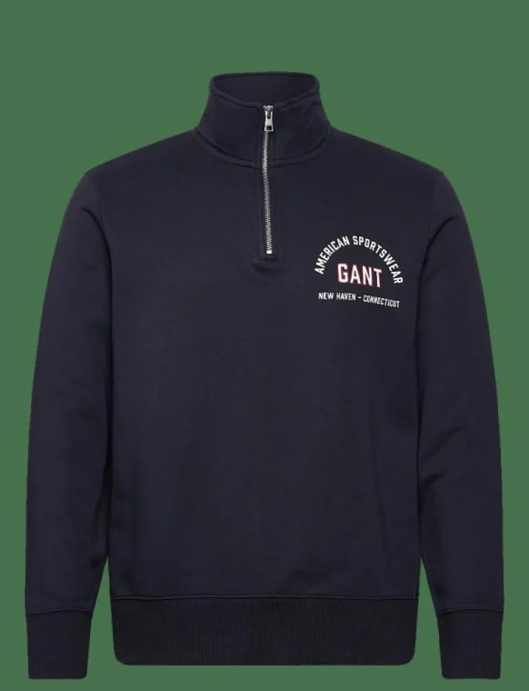 PRINTED GRAPHIC HALF ZIP - Sweatshirts
