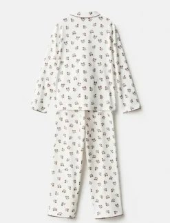 Printed long pyjamas - Set