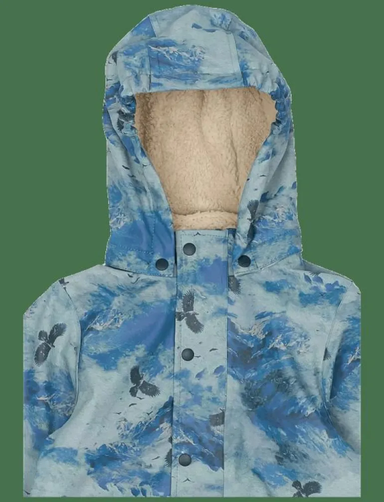 PU AOP Rain Set Teddy Rec w. Susp104 - Regnställ