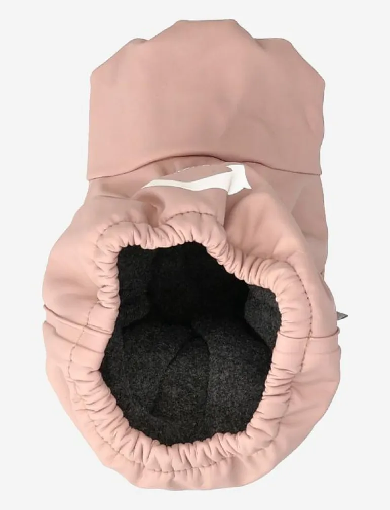 PU Rain Footies w. Fleece Recycled - Baby tossor