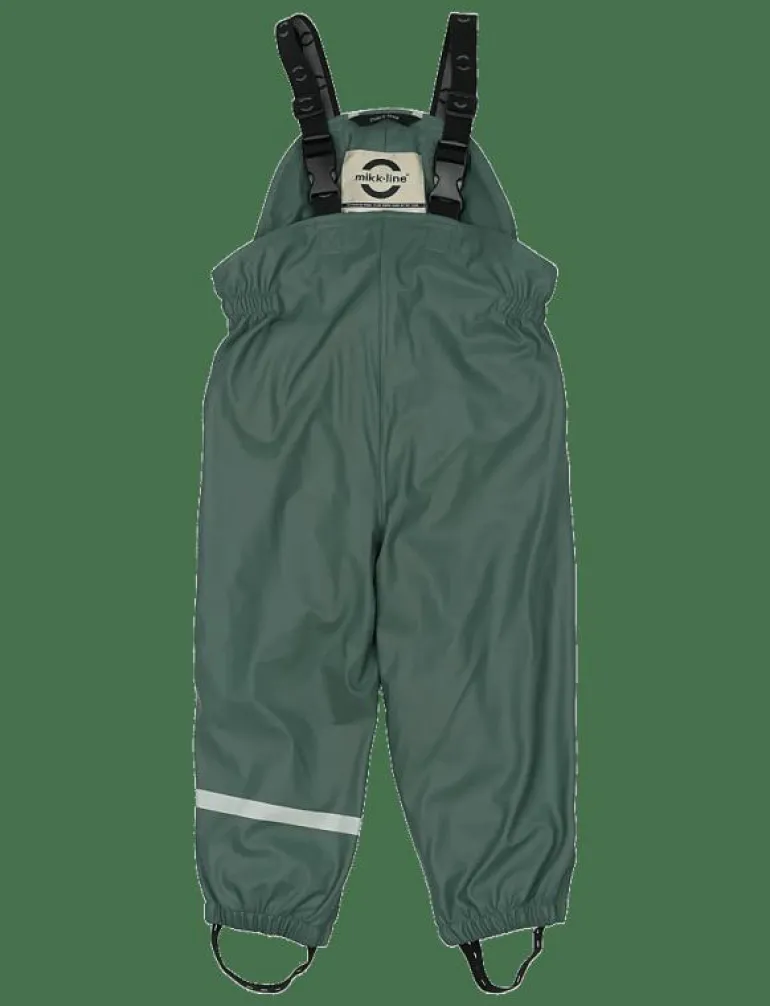 Pu Rain Set + Fleece/Susp. 104 - Regnställ