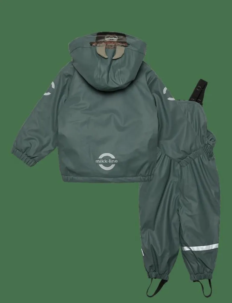 PU Rain Set Rec Warm Animal Susp104 - Regnställ