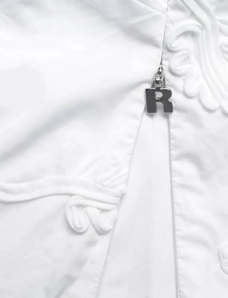 PUFF SLEEVE COTTON TOP - T-shirts